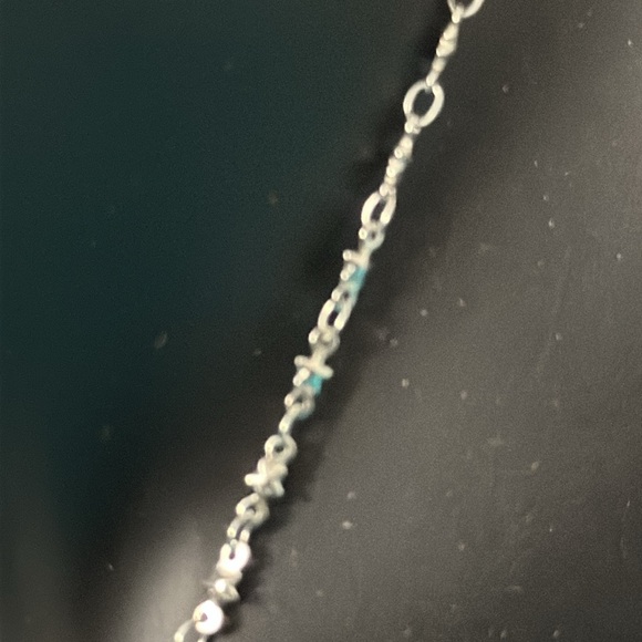 925 Silver Starfish Necklace & Earring Set - Picture 4 of 6